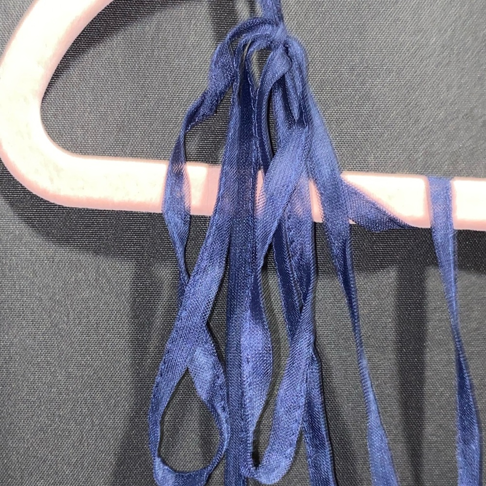 Listicle Blue Spaghetti Strap Maxi Dress for Prom Or Weddings - Picture 4 of 5